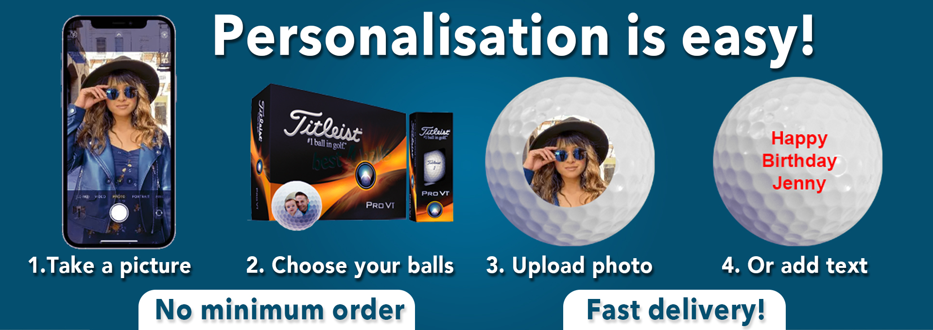 Personalising balls is easy